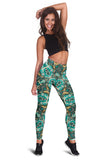 Green Mandala Style Women's Leggings