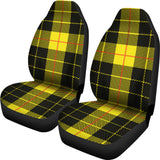 Yellow Tartan Passion Car Seat Cover