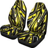 Racing Urban Style Black & Yellow Vibe Car Seat Cover