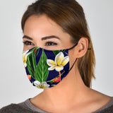 Colorful Floral Art Design Protection Face Mask