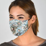 Floral Art Design Protection Face Mask