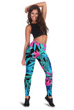 Summer Tropical Pattern Women's Leggings