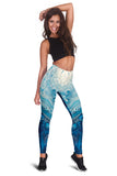 Amazing Blue Power Of Nature Secret Women's Leggings