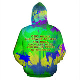 CBD holds the power to heal. Street Wear art Design Hoodie