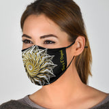 Abstract Circle Two Protection Face Mask