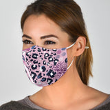 Classic Leopard Art Pink Style Protection Face Mask