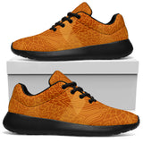 Orange Stars Sport Sneakers