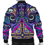 Amazing Purple Night Sky Men's Bomber Jacket