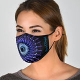 Abstract Circle One Protection Face Mask