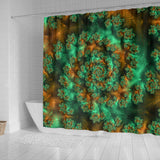 Psychedelic Love Shower Curtain