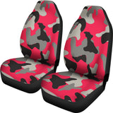 Woman Army Style Car Seat Cover