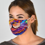 Cartoon Cat Mouth Protection Face Mask