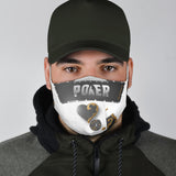 Poker Lover & Heart Card Design Protection Face Mask