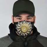 Abstract Circle Two Protection Face Mask