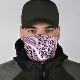 Classic Leopard Art Pink Style Protection Face Mask