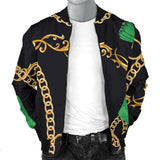 Luxury Chain Men's Bomber Jacket