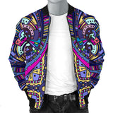 Amazing Purple Night Sky Men's Bomber Jacket