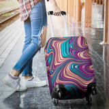 Marble Harmony Luggage Cover