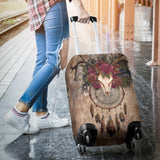 Deer Skull Dreamcatcher Luggage Cover