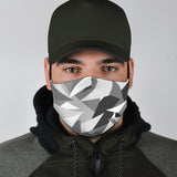 Dirty Urban Grey Army Camouflage Protection Face Mask