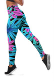 Summer Tropical Pattern Women's Leggings