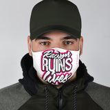 Racism Ruins Lives Protection Face Mask