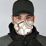 Design Luxury Gold Chains With Strap Protection Face Mask