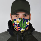 Colorful Floral Art Design Protection Face Mask