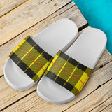 Yellow Tartan Passion Slide Sandals