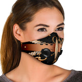 Belt & Chains Art Style Premium Protection Face Mask