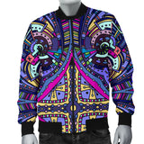 Amazing Purple Night Sky Men's Bomber Jacket