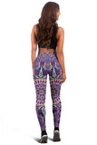 Violet Mandala Style Women's Leggings