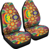 Summer Mandala Car Seat Cover