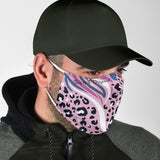 Classic Leopard Art Pink Style Protection Face Mask