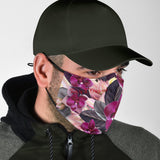 Colorful Flowers Art Two Protection Face Mask