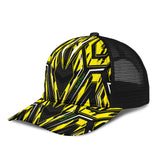 Racing Edition Design Black & Yellow Vibe Mesh Back Cap