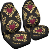 Luxury Royal Hearts Car Seat Cover