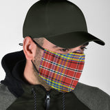 Classic Tartan Luxurious Design Two Protection Face Mask