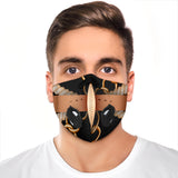 Belt & Chains Art Style Premium Protection Face Mask