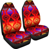 Red Mountains Car Seat Cover