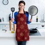 Christmas Red Good Vibes Only Women's Apron