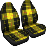 Yellow Tartan Passion Car Seat Cover