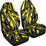 Racing Urban Style Black & Yellow Vibe Car Seat Cover