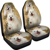 Lovely Samoyed Car Seat Covers