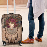 Deer Skull Dreamcatcher Luggage Cover