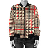 Awesome Tartan Plaid Women's Bomber Jacket