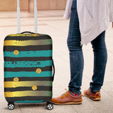 Luxury Neon Strips Luggage Cover