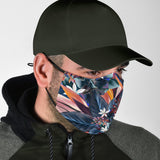 Colorful Flowers Art One Protection Face Mask