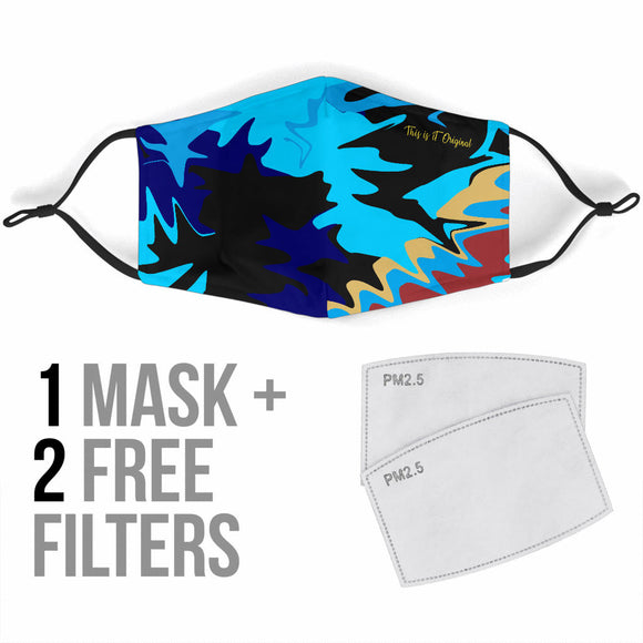 Motocross Addiction Design Two Protection Face Mask