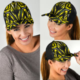 Racing Edition Design Black & Yellow Vibe Mesh Back Cap